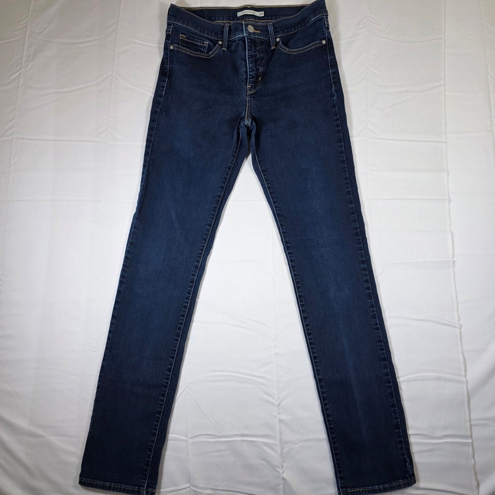 Levis 312 Shaping Slim Dark Wash Denim Jeans 19627-0001 Womens 29x34